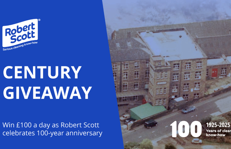 Win £100 a day as Robert Scott celebrates 100 years with month of giving