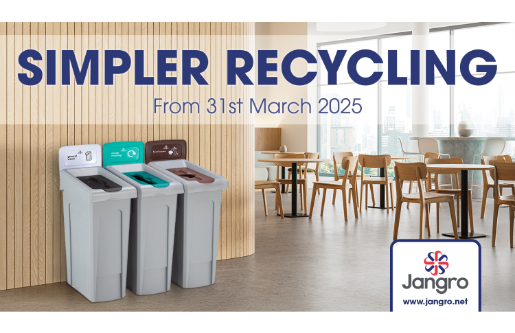 Get ready for new ‘Simpler Recycling’ policy with Jangro