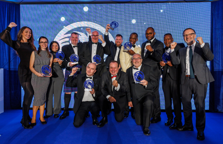 Winners celebrate their success at the BICSc Awards 2025 Winners celebrate their success at the BICSc Awards 2025