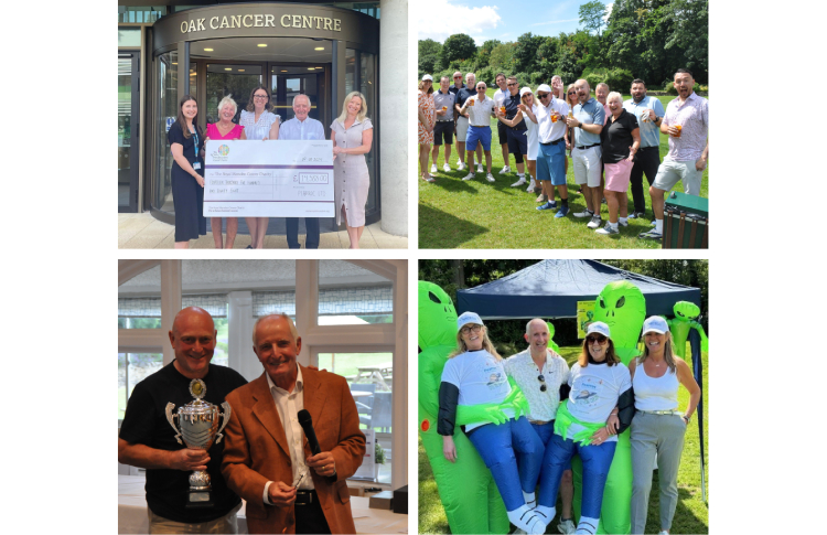 Cleaning sector teams raise £14,500 for The Royal Marsden at Pearroc’s Annual Golf Day