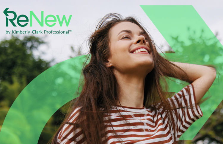 Kimberly-Clark Professional evolves RightCycle into ReNew by Kimberly-Clark Professional: Sustainable solutions made simple Kimberly-Clark Professional evolves RightCycle into ReNew by Kimberly-Clark Professional: Sustainable solutions made simple