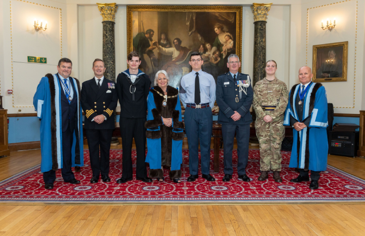 Honouring services to environmental health at the Worshipful Company of Environmental Cleaners’ Military Awards 2024