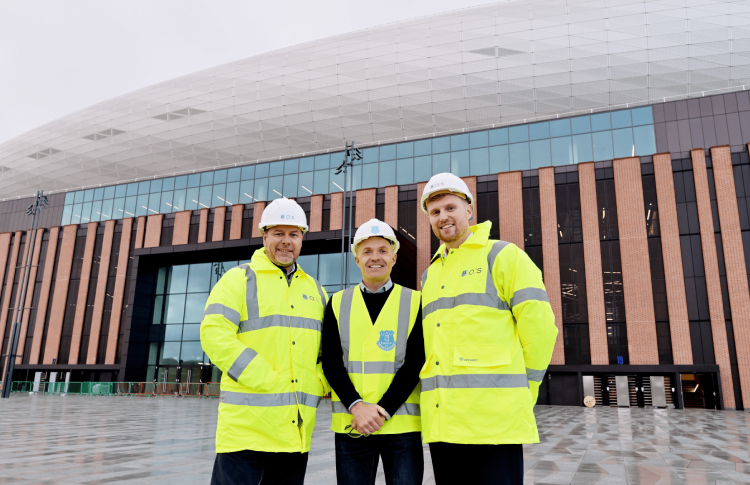 OCS and Everton FC ‘strike’ five-year FM partnership to support new stadium