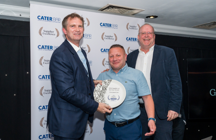 Greyland wins big at the Caterbar Supplier Excellence Awards 2024
