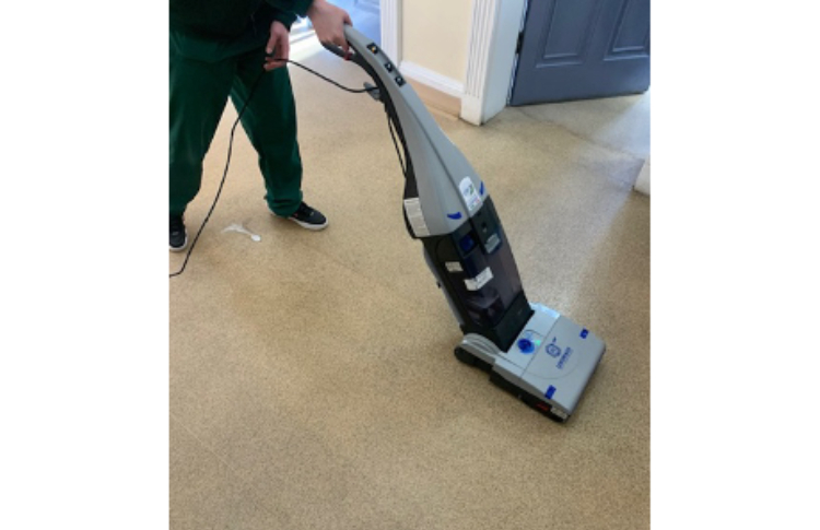 Non-slip floor cleaning made faster and more effective Non-slip floor cleaning made faster and more effective